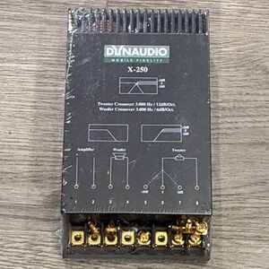 DYNAUDIO X-250 ESOTEC CROSSOVER for COMPONENT SPEAKERS MIDS TWEETER NEW